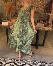 Φόρτωση εικόνας στο εργαλείο προβολής Συλλογής, Αμάνικο φόρεμα με φλοράλ στάμπα
