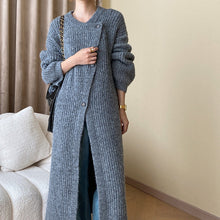 Φόρτωση εικόνας στο εργαλείο προβολής Συλλογής, Γυναικείο πουλόβερ με μεσαίο πλεκτό τεμπέλικο στυλ
